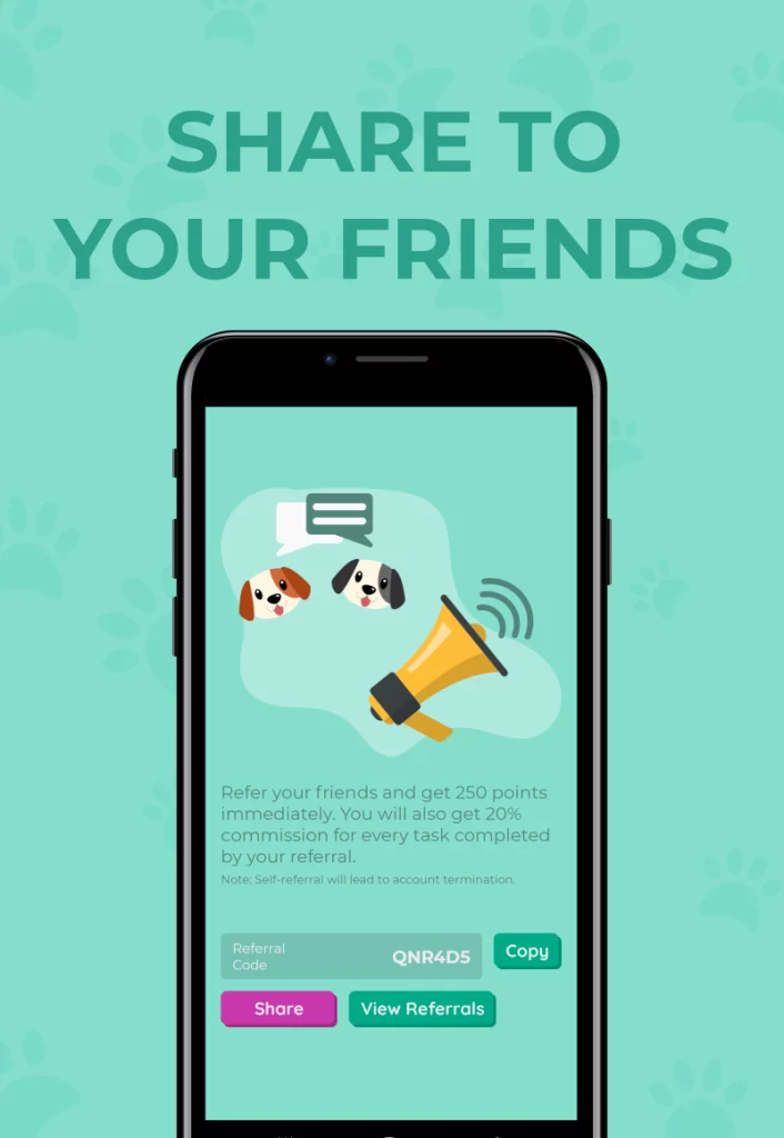 Lovely Pet - application to earn money playing games