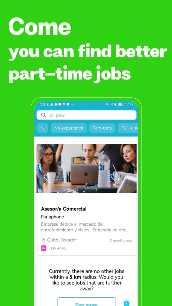 Application to find work online - app that does pay