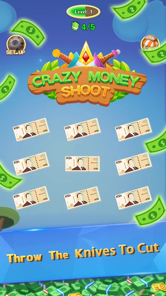 Crazy Money Shoot - app that does pay