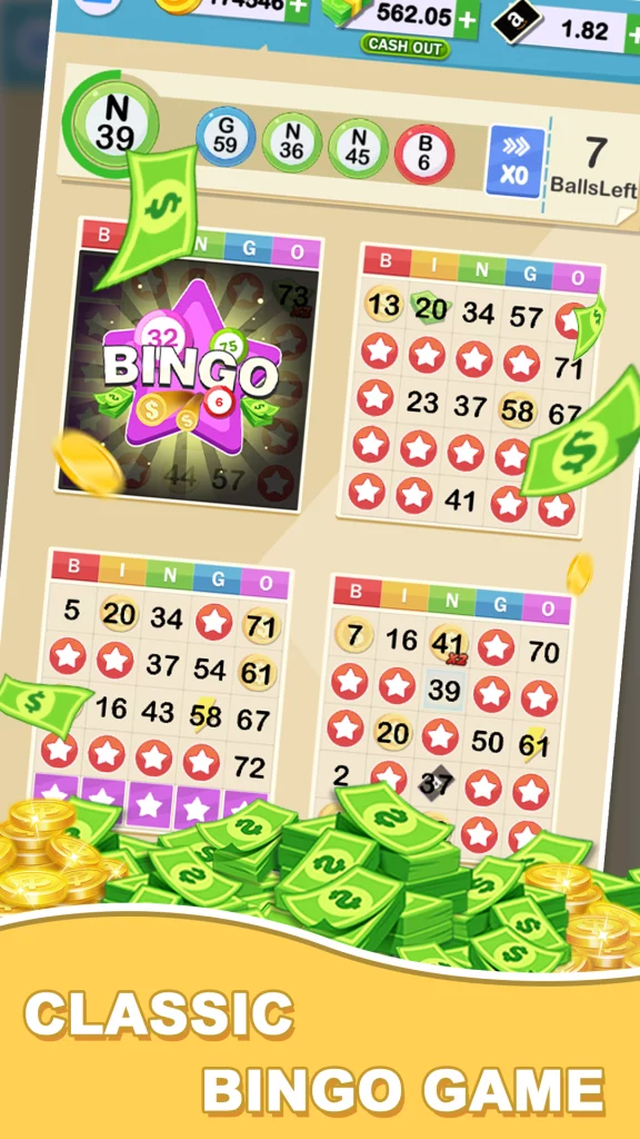Cash Bingo:Earn Money Games