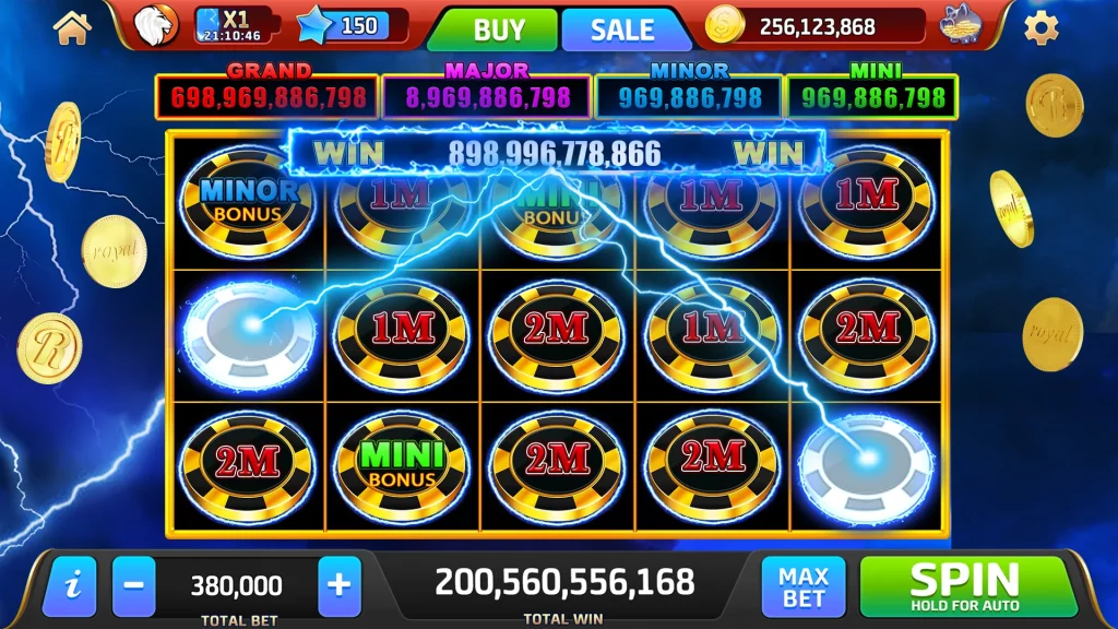 Royal Jackpot Casino Machines