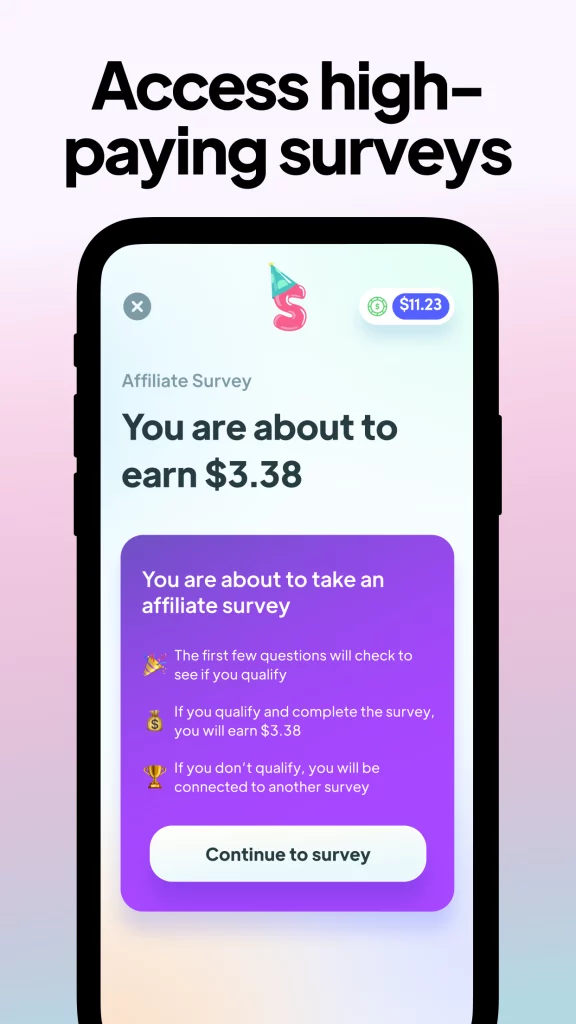 SurveyParty – Earn Cash Fast