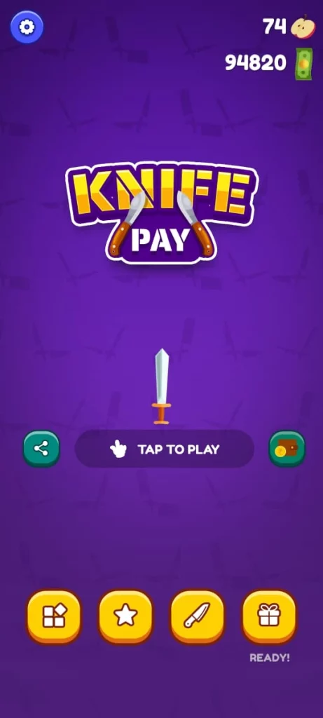 KnifePay Game – Get Cashback
