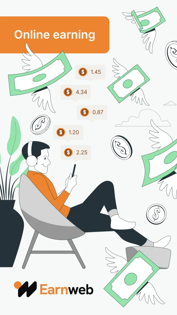 Earnweb: App that makes money app