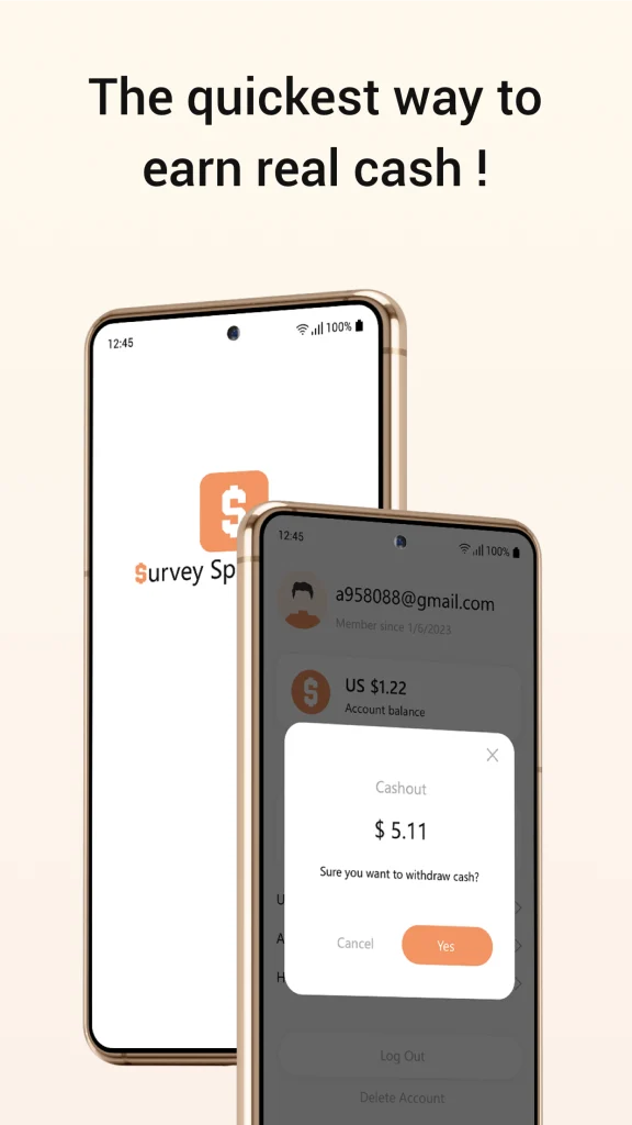 Survey Spring Cash – Earn Cash app