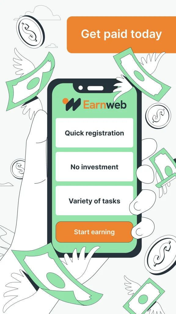 Download Earnweb: App that makes money
