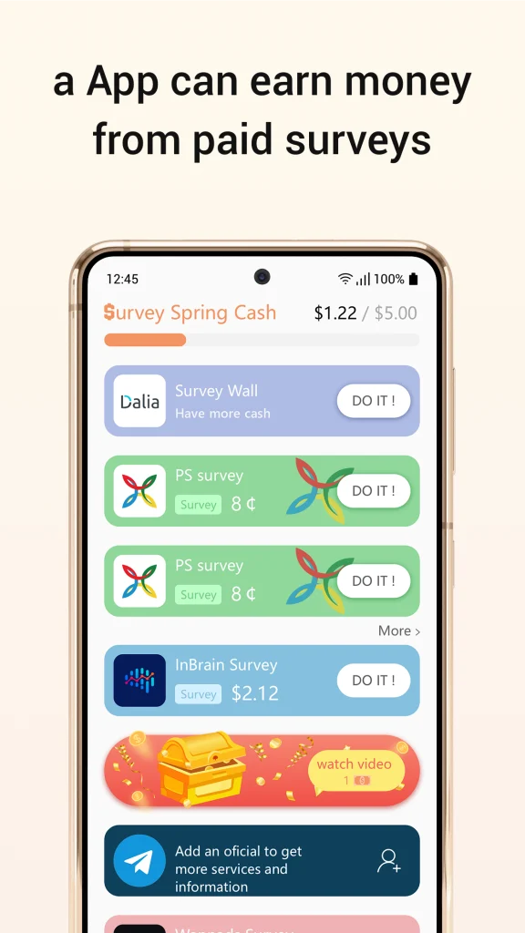 Download Survey Spring Cash – Earn Cash