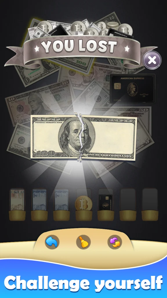 Cash Sorter app