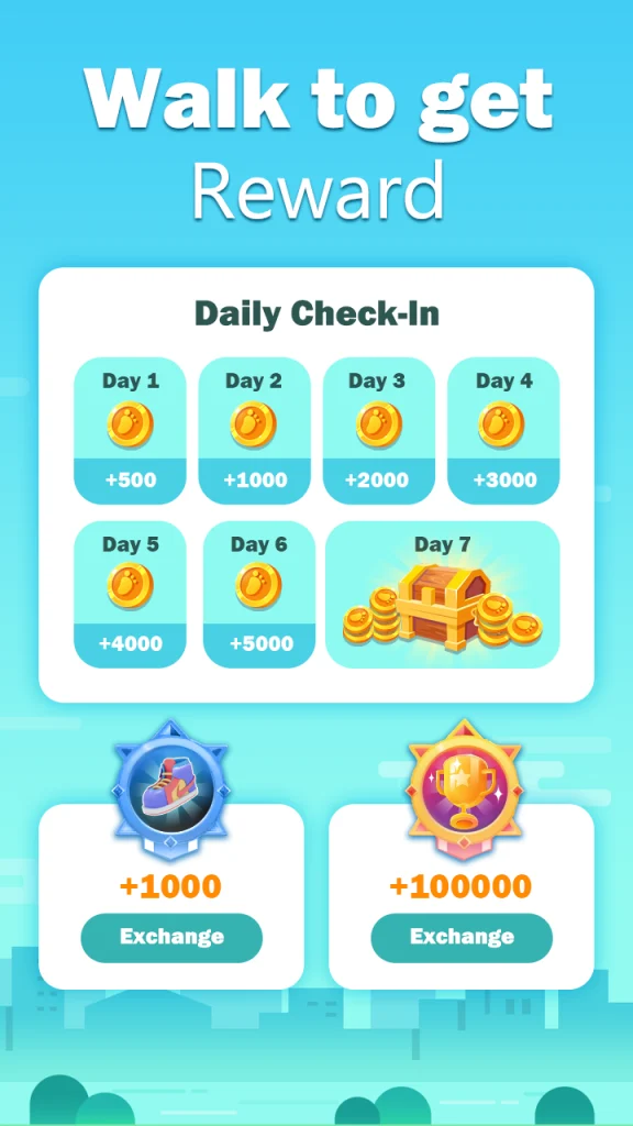 Easy Steps – Walk To Earn app