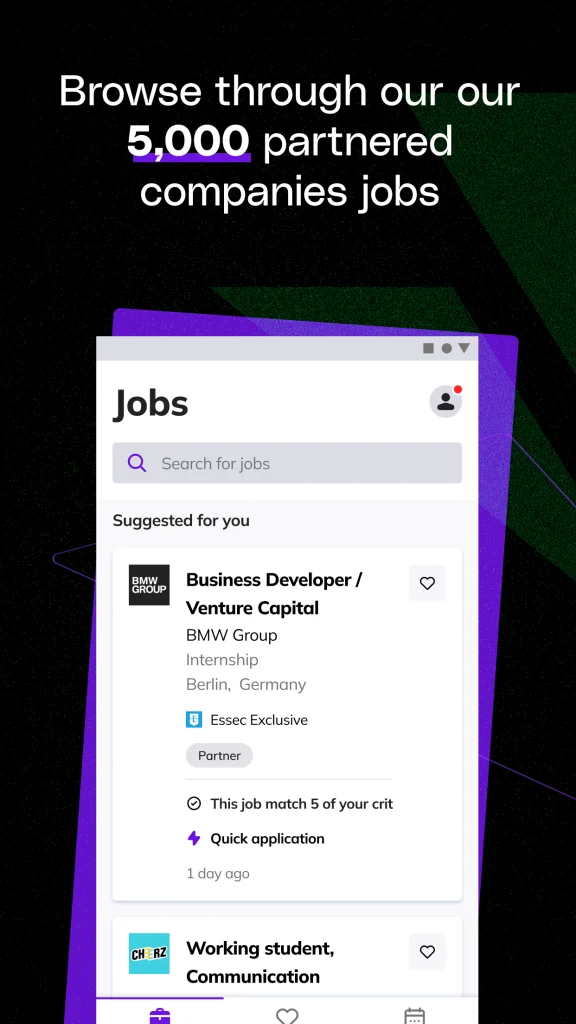 Download JobTeaser – jobs for students