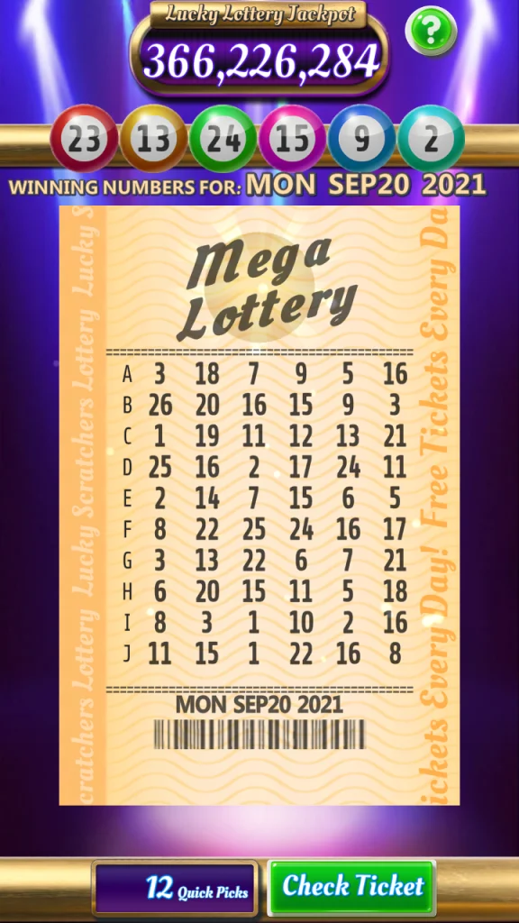 Scratch Lottery Casino app
