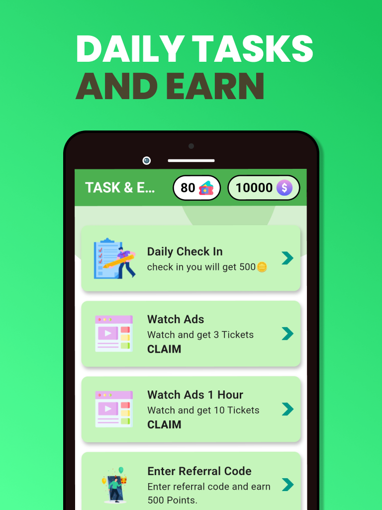 Scratch Card – Earn Rewards app