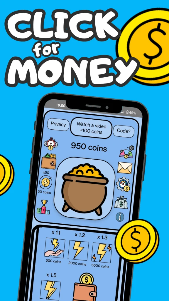 Download Click for Money – Earn money