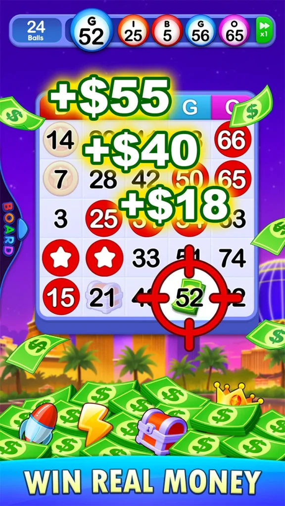 Download Cash to Win: Play Money Bingo