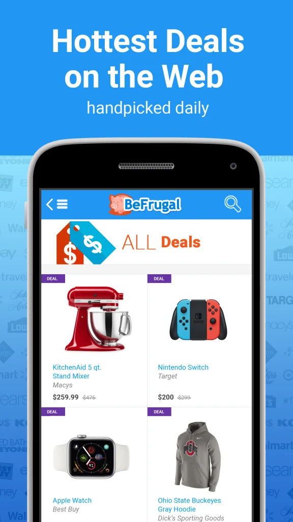 BeFrugal Cash Back & Coupons app