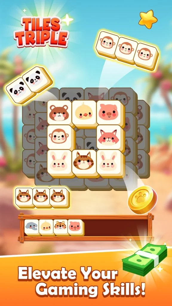 Download Happy Animal Triple Tiles