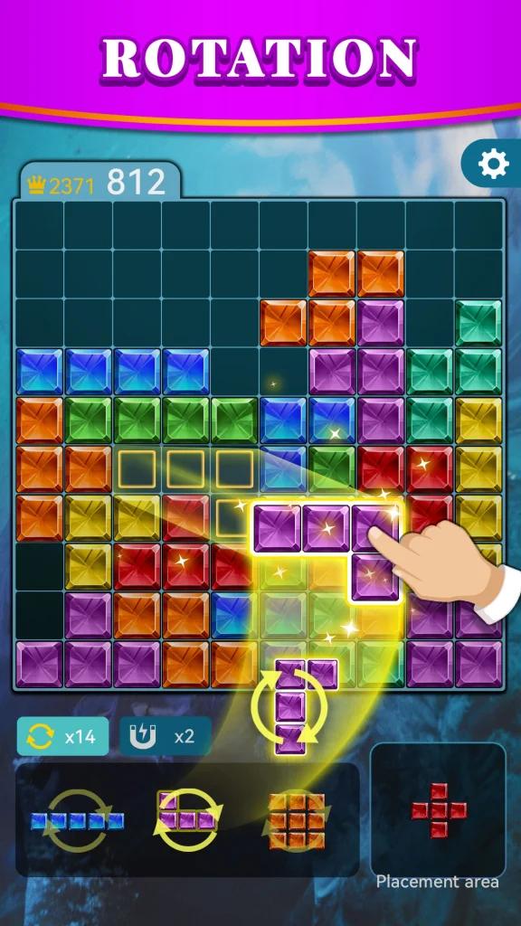 Download Rainbow Diamond Block