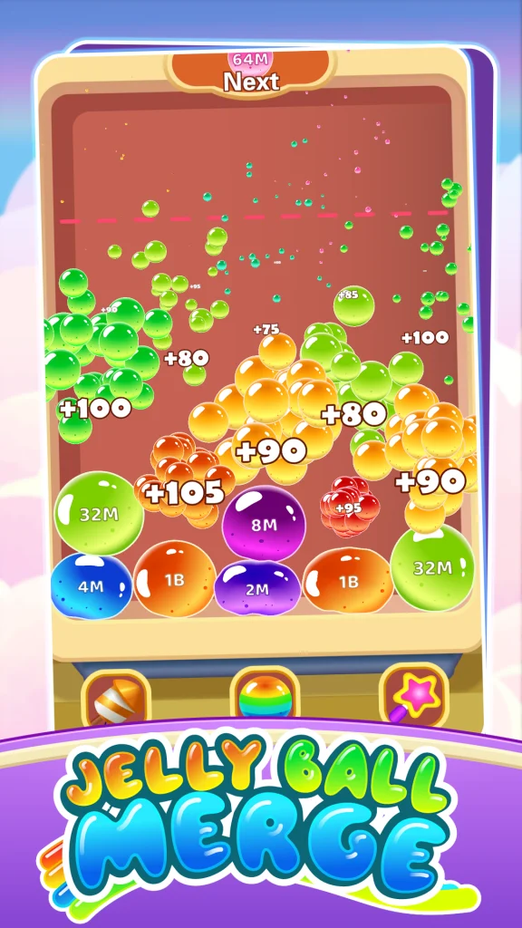 Jelly Ball Merge app