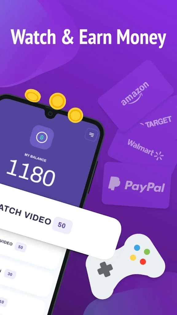 Download Watch and Earn app