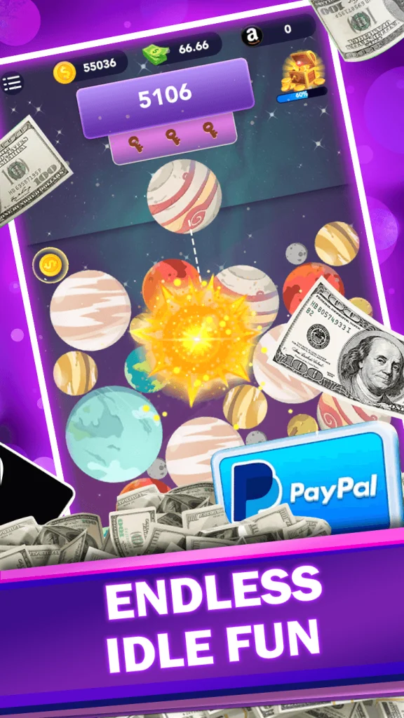 Download Merge Money Planet : 2048 Cash