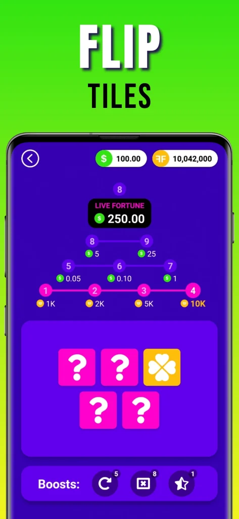 Flip Fortune - Earn Rewards app