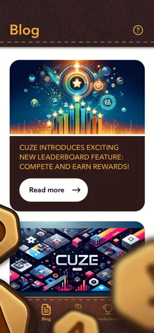 Cuze: Brainy Rewards app