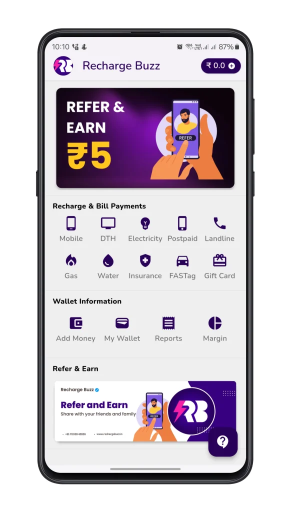 Download Recharge Buzz - Commission App