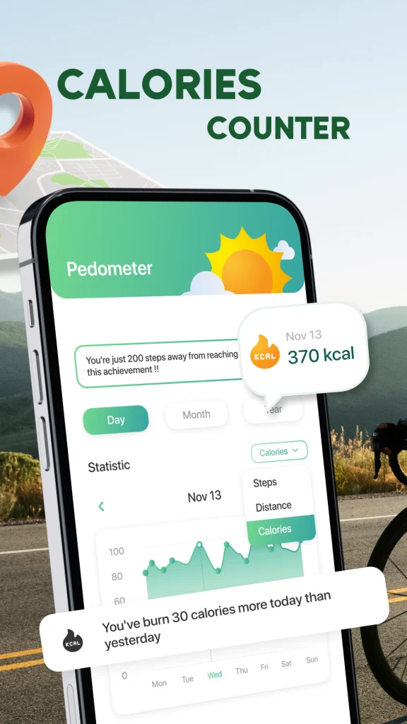 Download Pedometer App: Step Counter