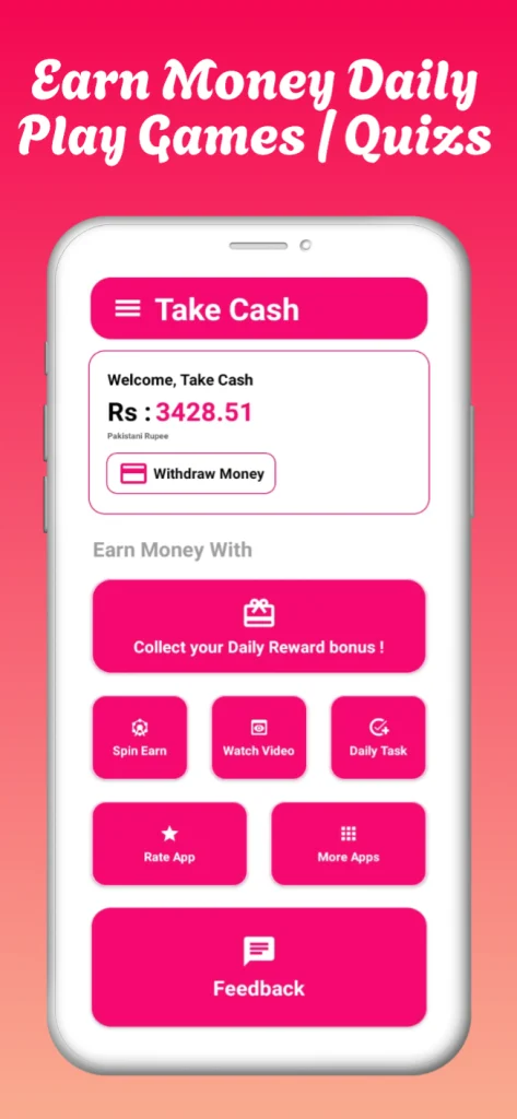 Download Take Cash – Easy Earn Rewards