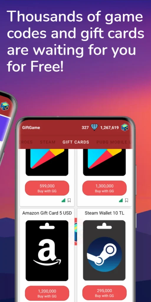 Gift Game – E-Pin & Gift Cards app