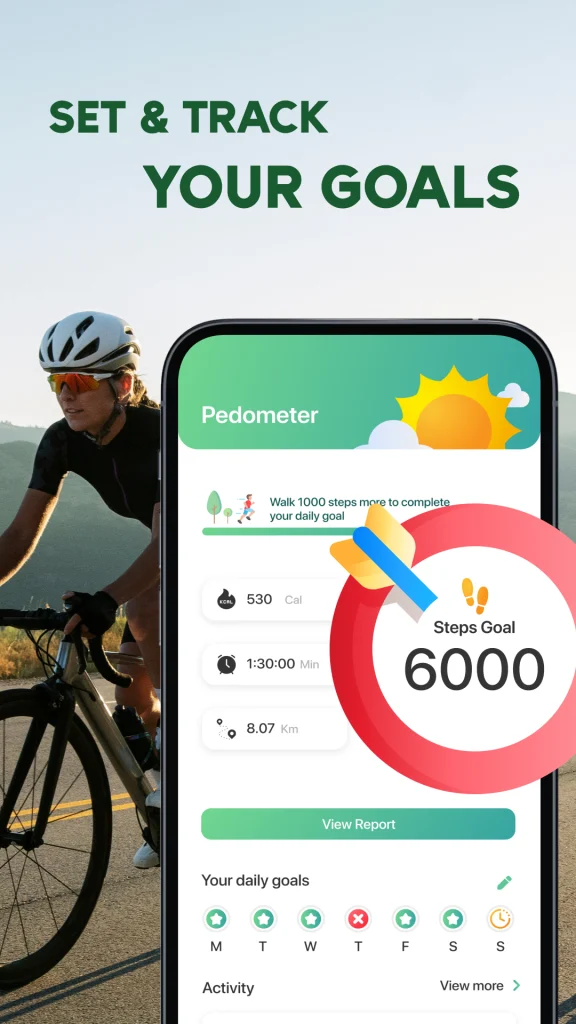 Pedometer App: Step Counter app