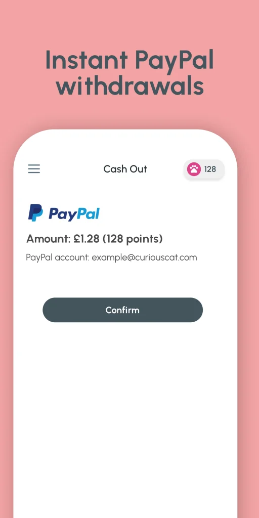 Curious Cat: Paid Surveys app