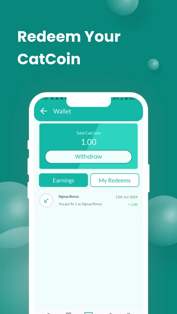 Catcash – Earn Instant Rewards app