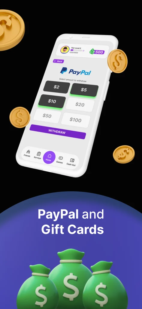 PocketPayouts - Cash Rewards app