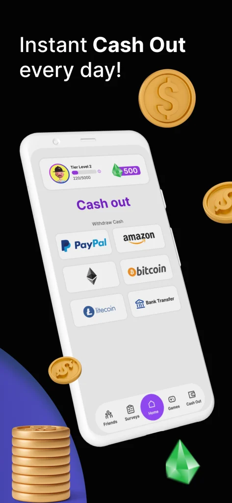 PocketPayouts - Cash Rewards app