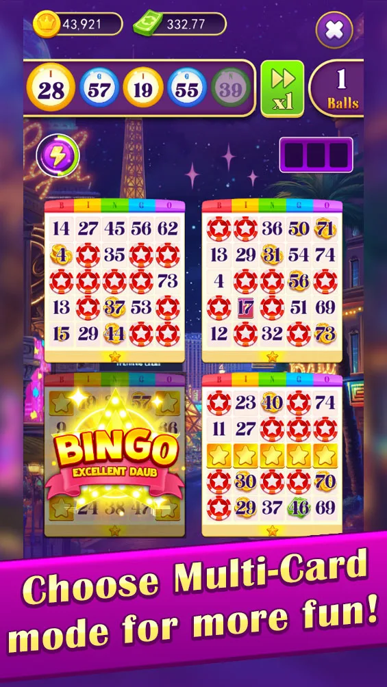 Starry Night Bingo app