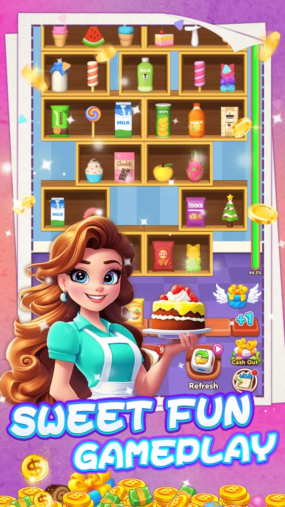 Download Candy Shelf: Dessert Match