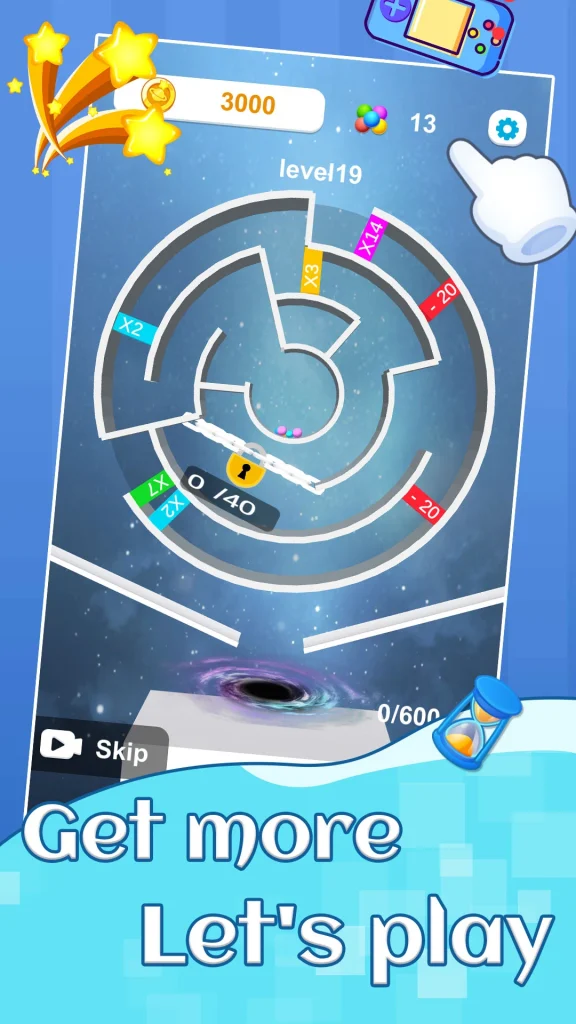 Cosmic Maze Rush app