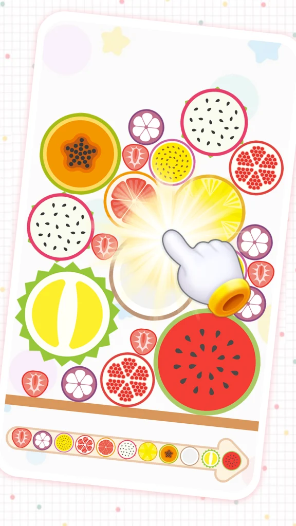 Download Lovely Fruits Merge app