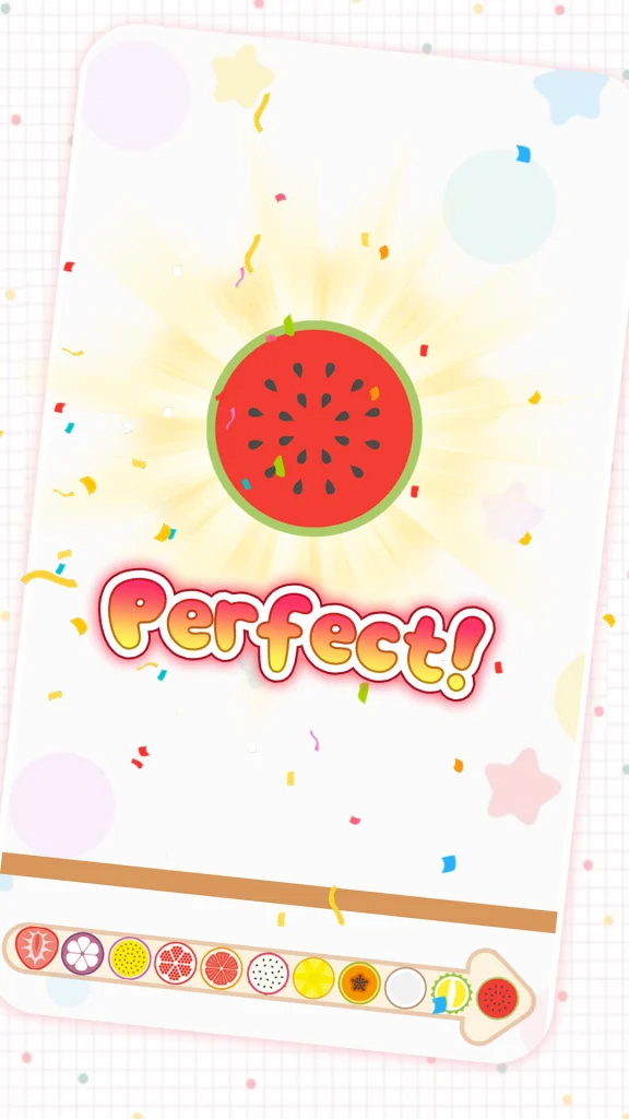 Lovely Fruits Merge app