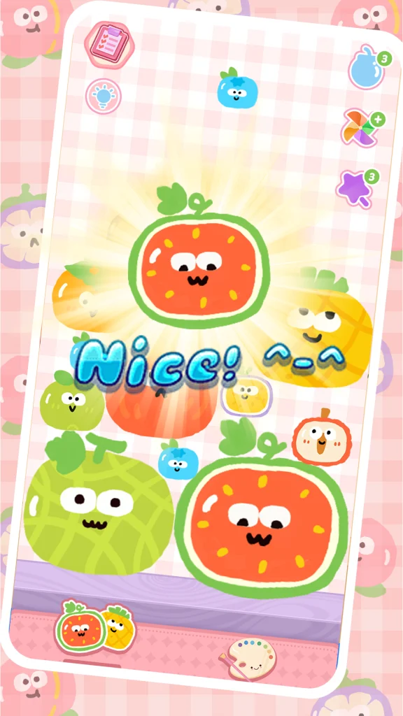 Cute Fruits Fusion app