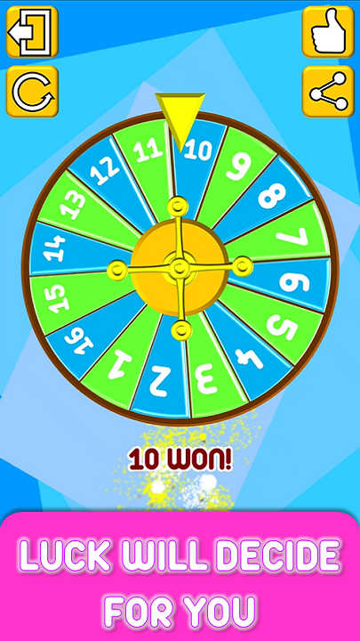 Spin the Wheel: Fortune Decide app