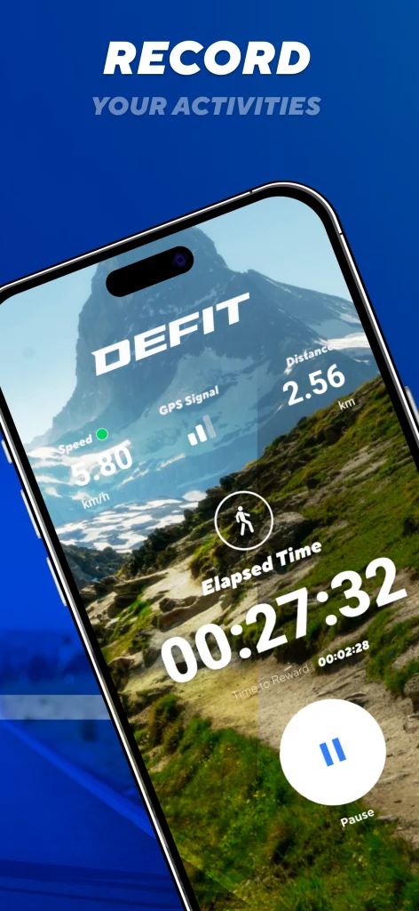 Download DEFIT Move to Earn