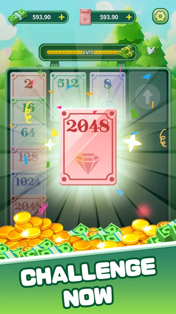 Download Lucky Card 2048