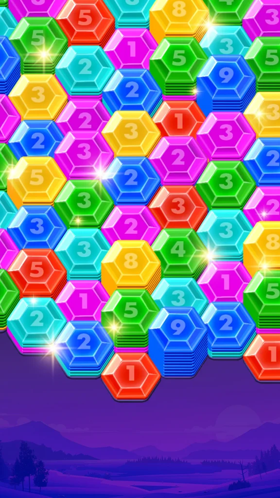 Download Jewel Hexa Stack: Diamond Sort