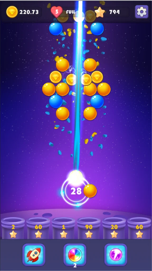 BubblePop French app